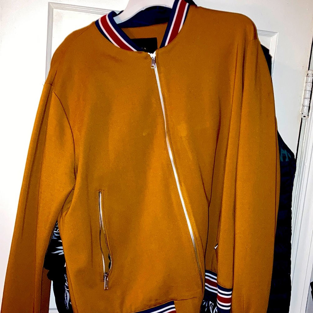 Cashier varsity jacket